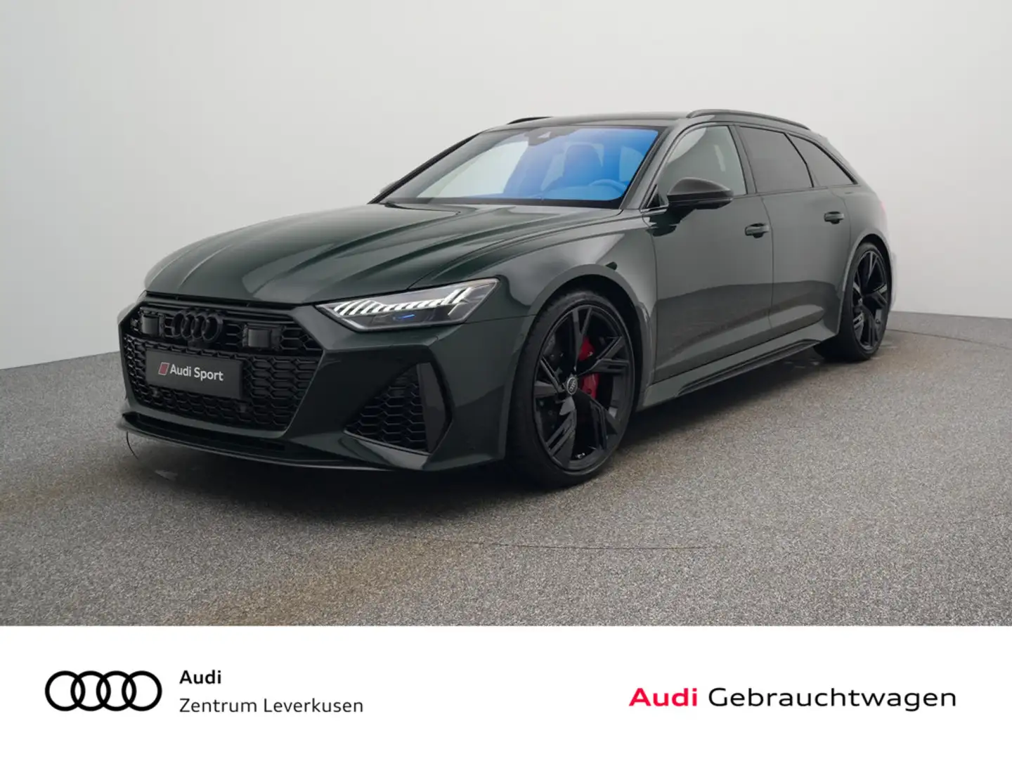 Audi RS6 Avant STANDHZ PANO ACC HUD MATRIX NAVI Grün - 1