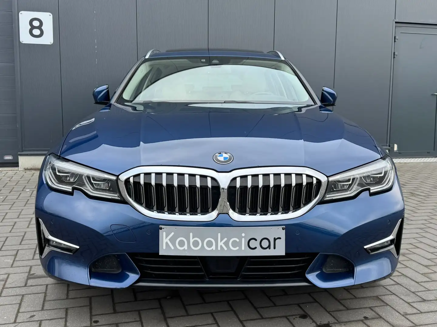 BMW 320 Touring dXA MHEV / GPS / CAMERA / TVA RECUPERABLE Bleu - 2