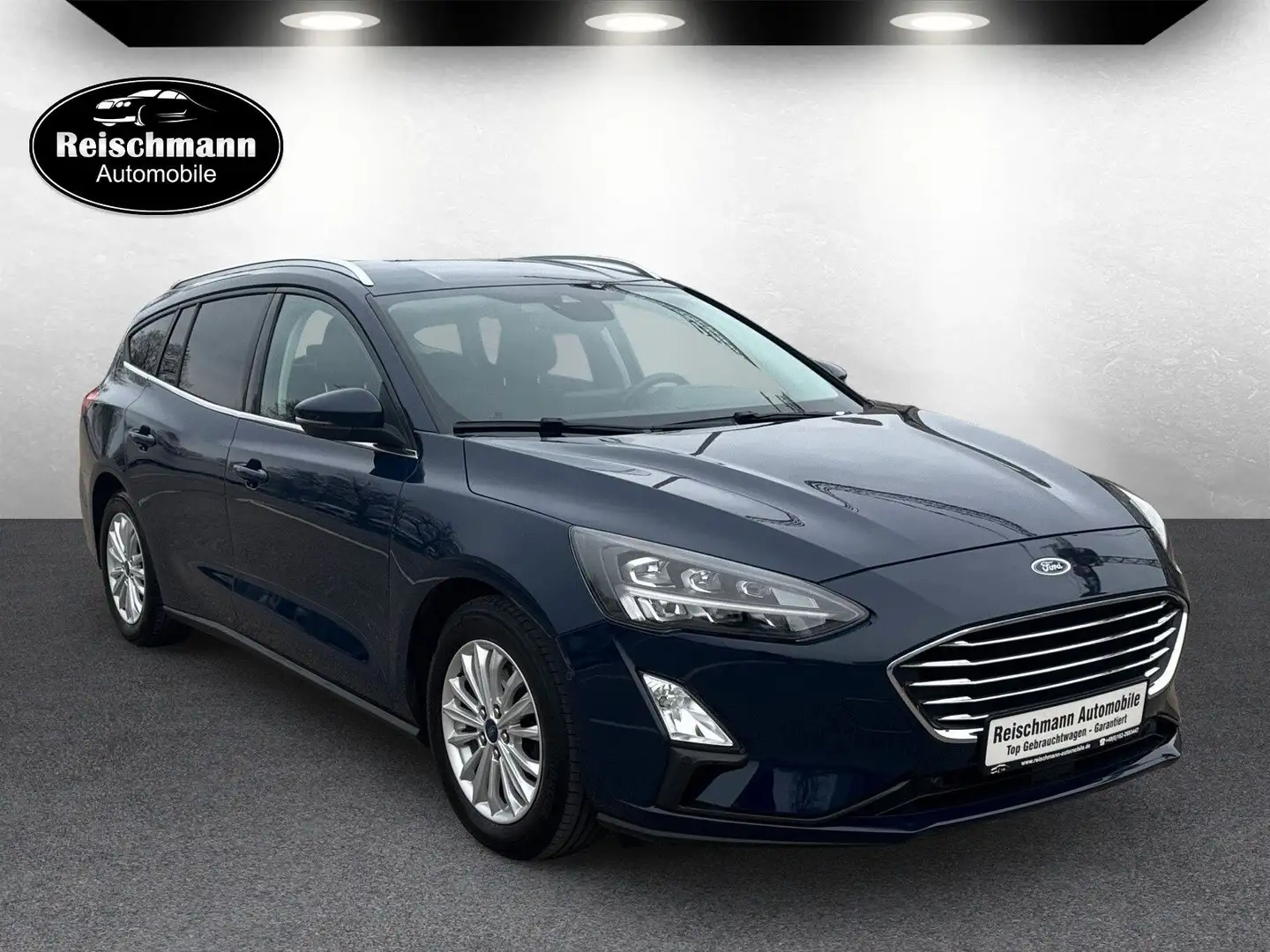Ford Focus Turnier Titanium 2,0L Ecoblue 1Hd NAVI AHK Bleu - 2