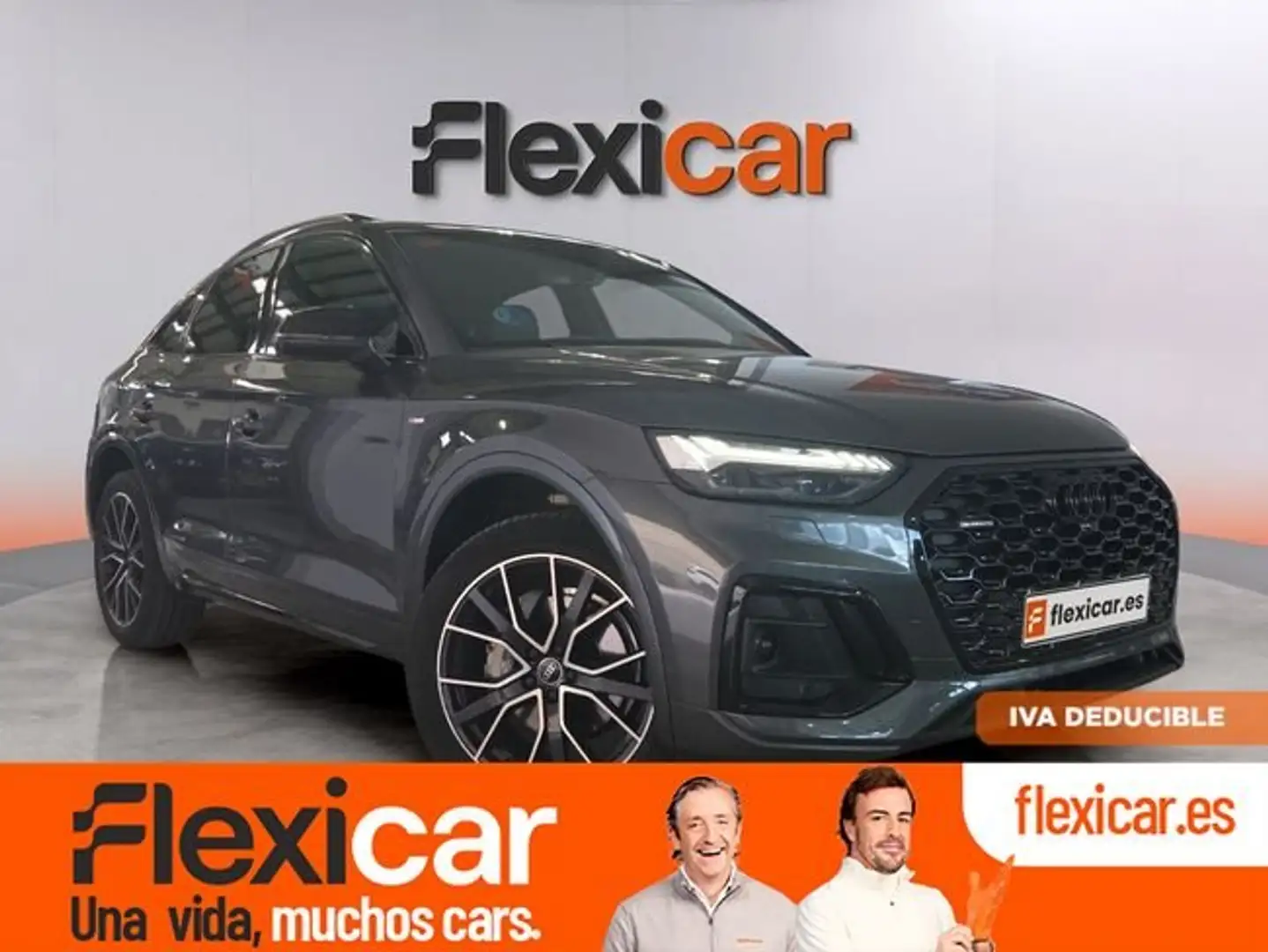 Audi QUATTRO Black line 45 TFSI 195kW S tron Gris - 1