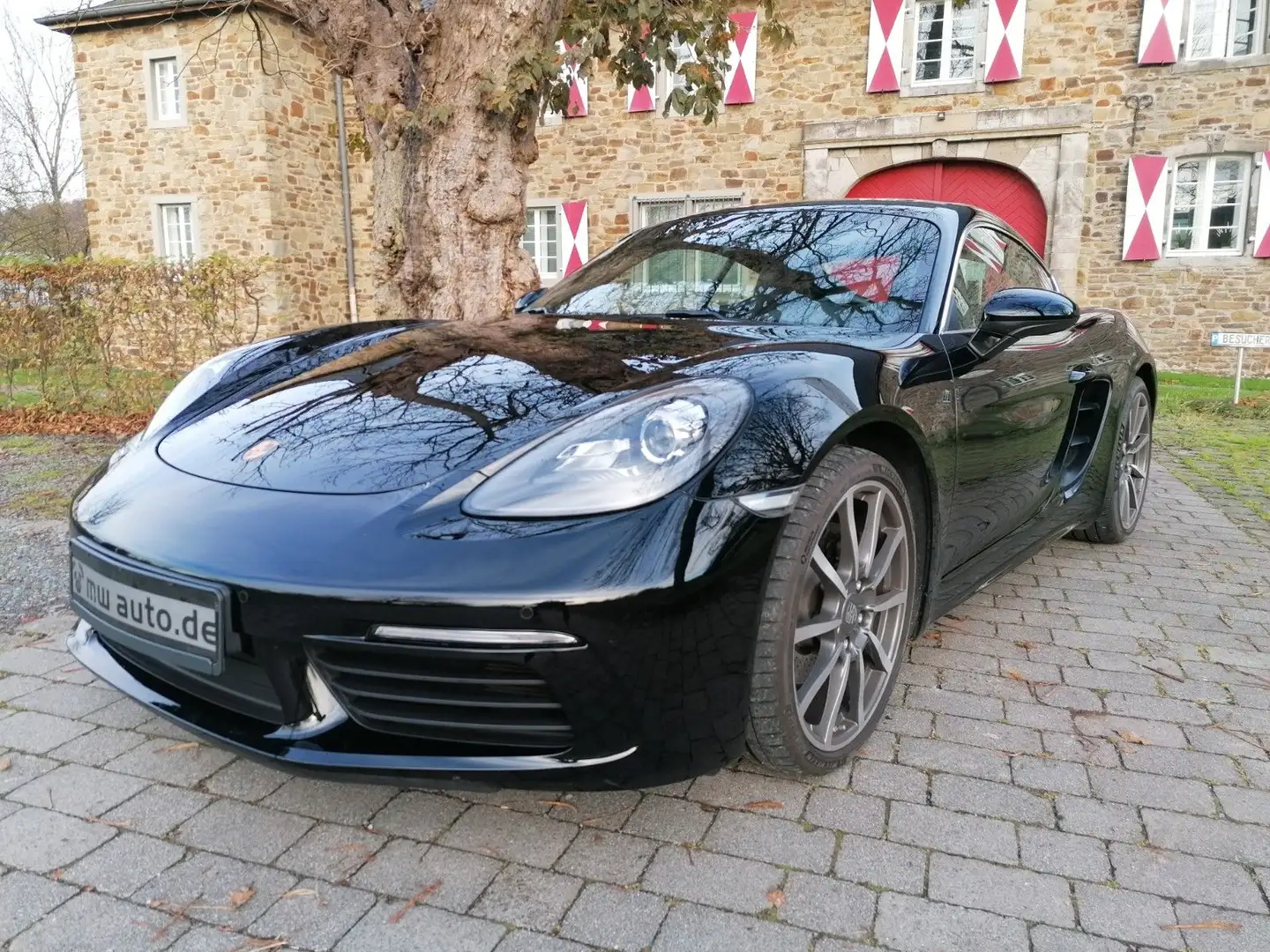 Porsche Cayman 718 Cayman Xenon,20"Alu,Leder,Schalter,2.Hand, Schwarz - 1