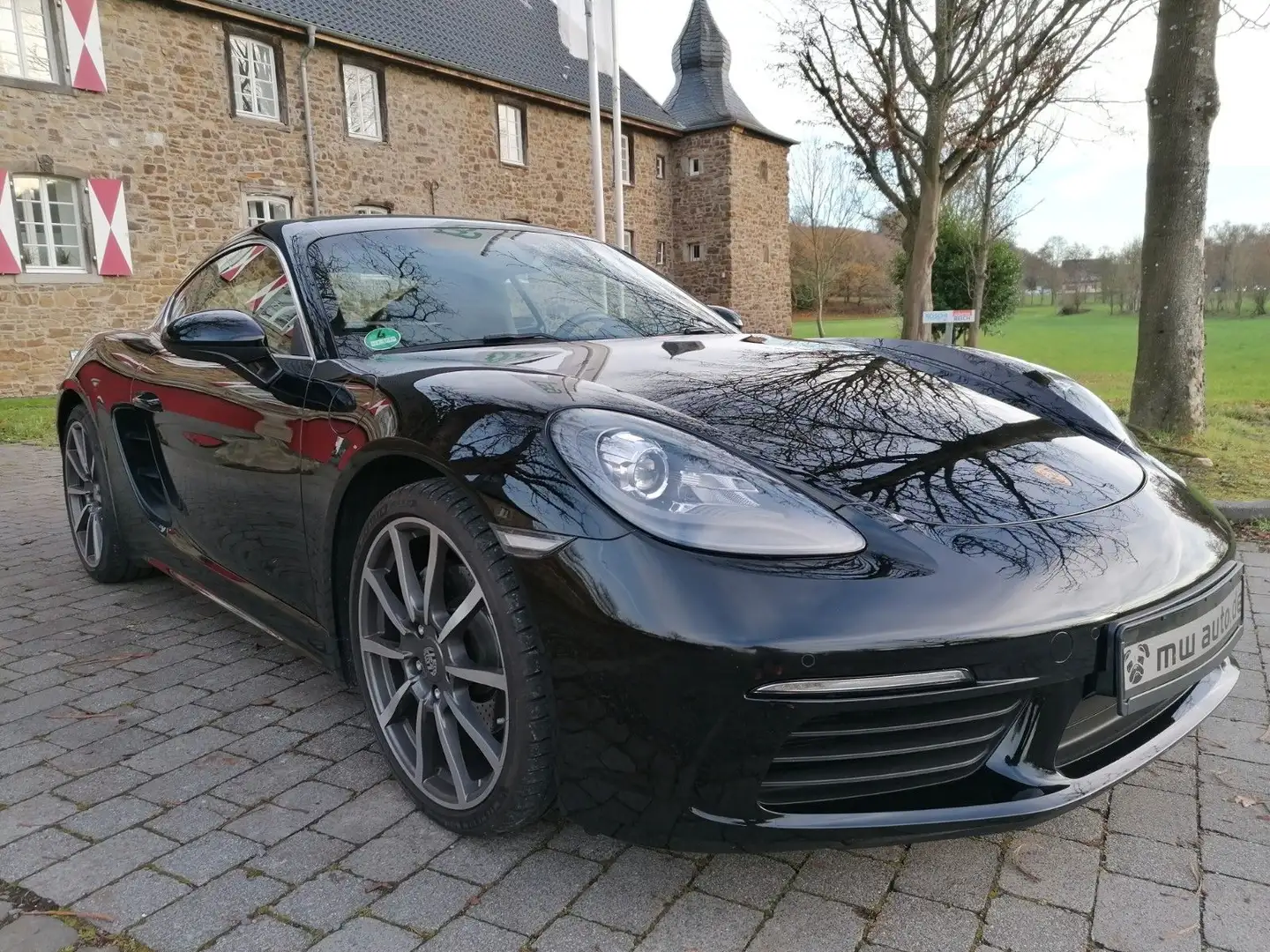 Porsche Cayman 718 Cayman Xen,20"Alu,Led,Schalt,2.Hd,Service!! Noir - 1