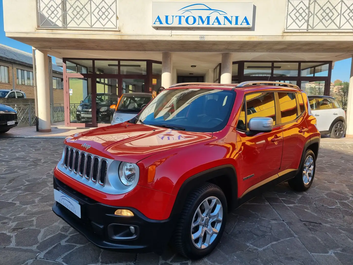 Jeep Renegade Renegade 1.6 mjt Limited fwd 120cv Rosso - 1