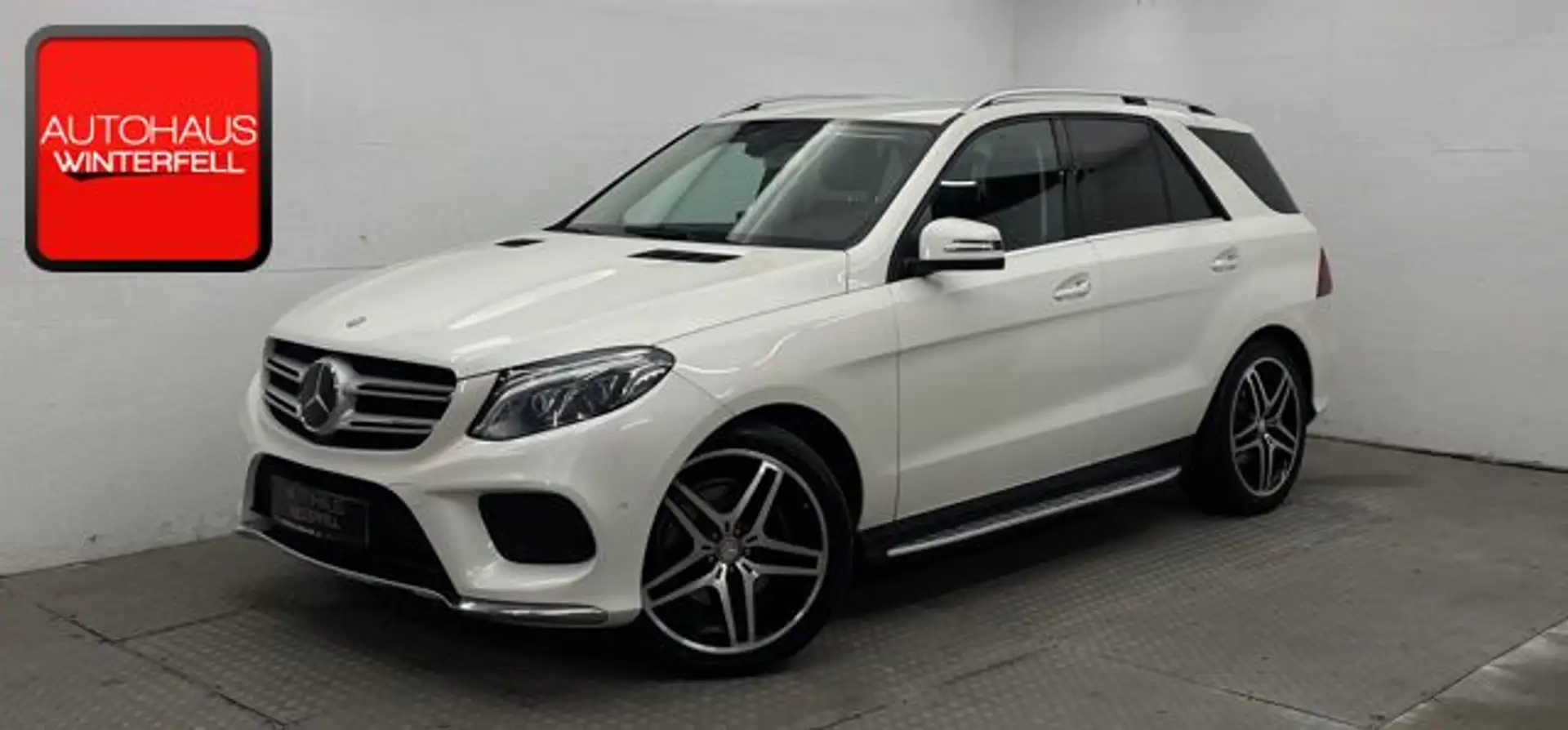 Mercedes-Benz GLE 350 4M AMG DESIGNO AHK+B&O+SOFT+LUFT+STANDH+ Blanco - 1