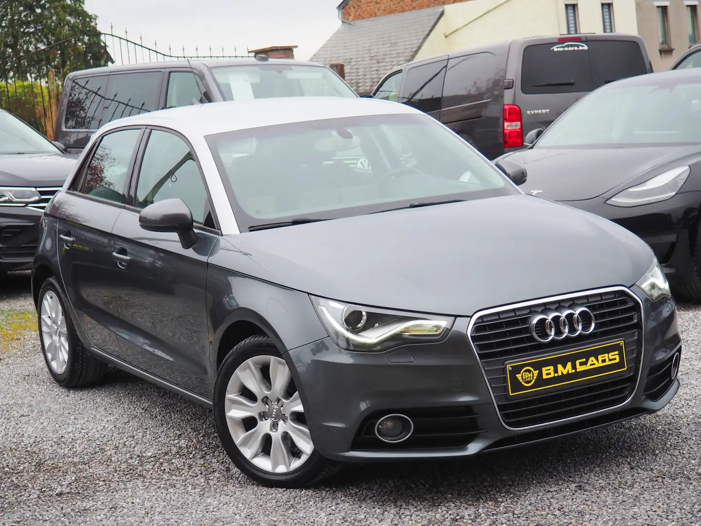 Audi A1 1.4 TFSI Ambition ✅S TRONIC✅GPS-XENON-CLIM-PDC Gris - 2