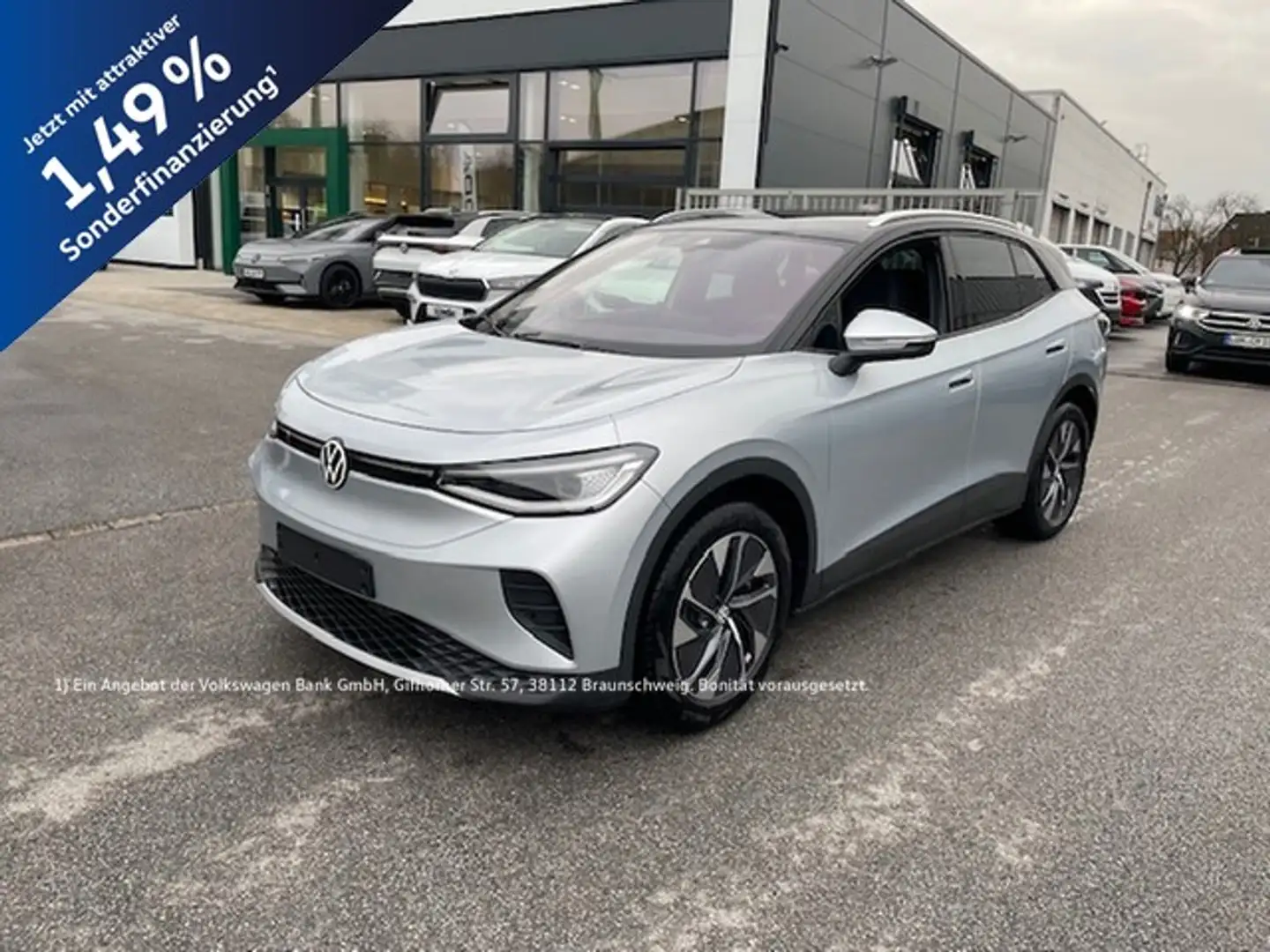 Volkswagen ID.4 Pro 210 kW Navi ACC SideAssist Wärmep. IQ-Light... Grau - 1