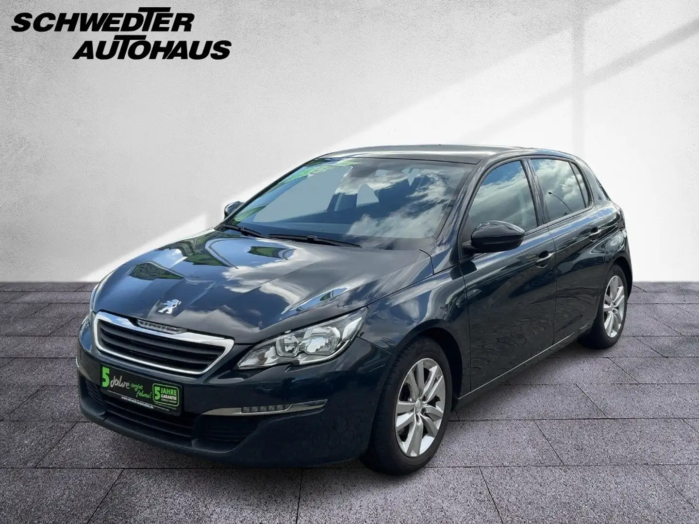 Peugeot 308 1.6 BlueHDi 120 FAP Active Pano+SD+2xKlima Gris - 2