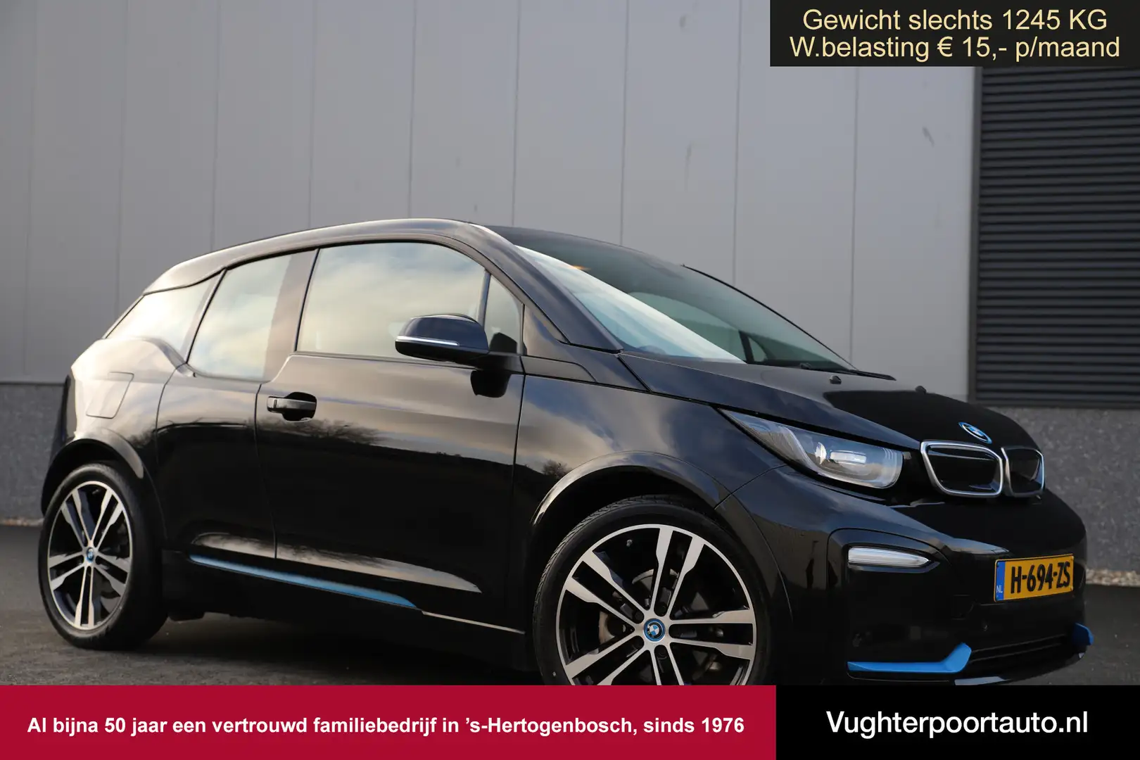 BMW i3 S Executive 184pk /120Ah 42 kWh/Adaptive/W-pomp/Ca Noir - 1