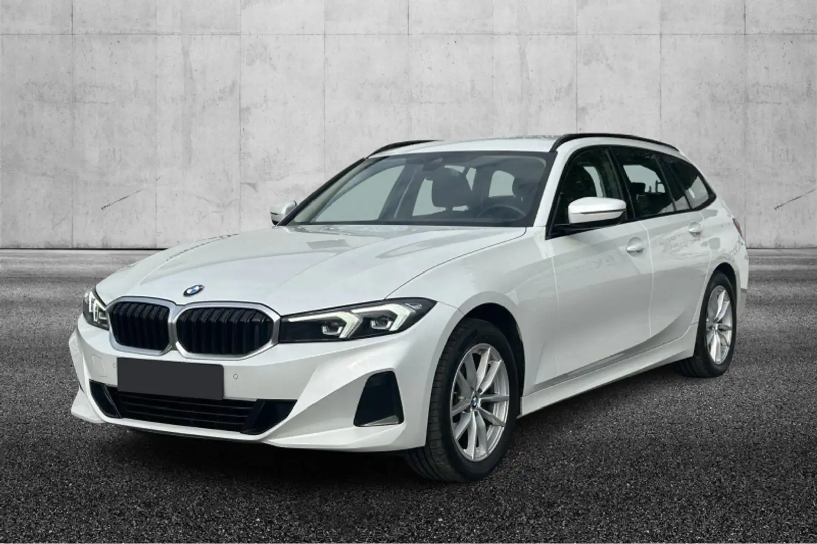 BMW 320 d 48V Touring Msport Bianco - 1