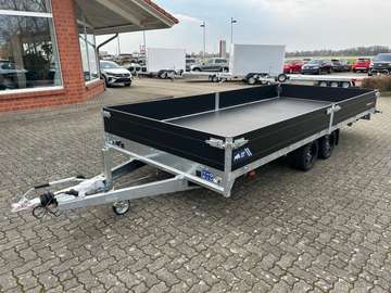 Hochlader PL 506 224 3500 2 3,5t PKW Anhänger B...