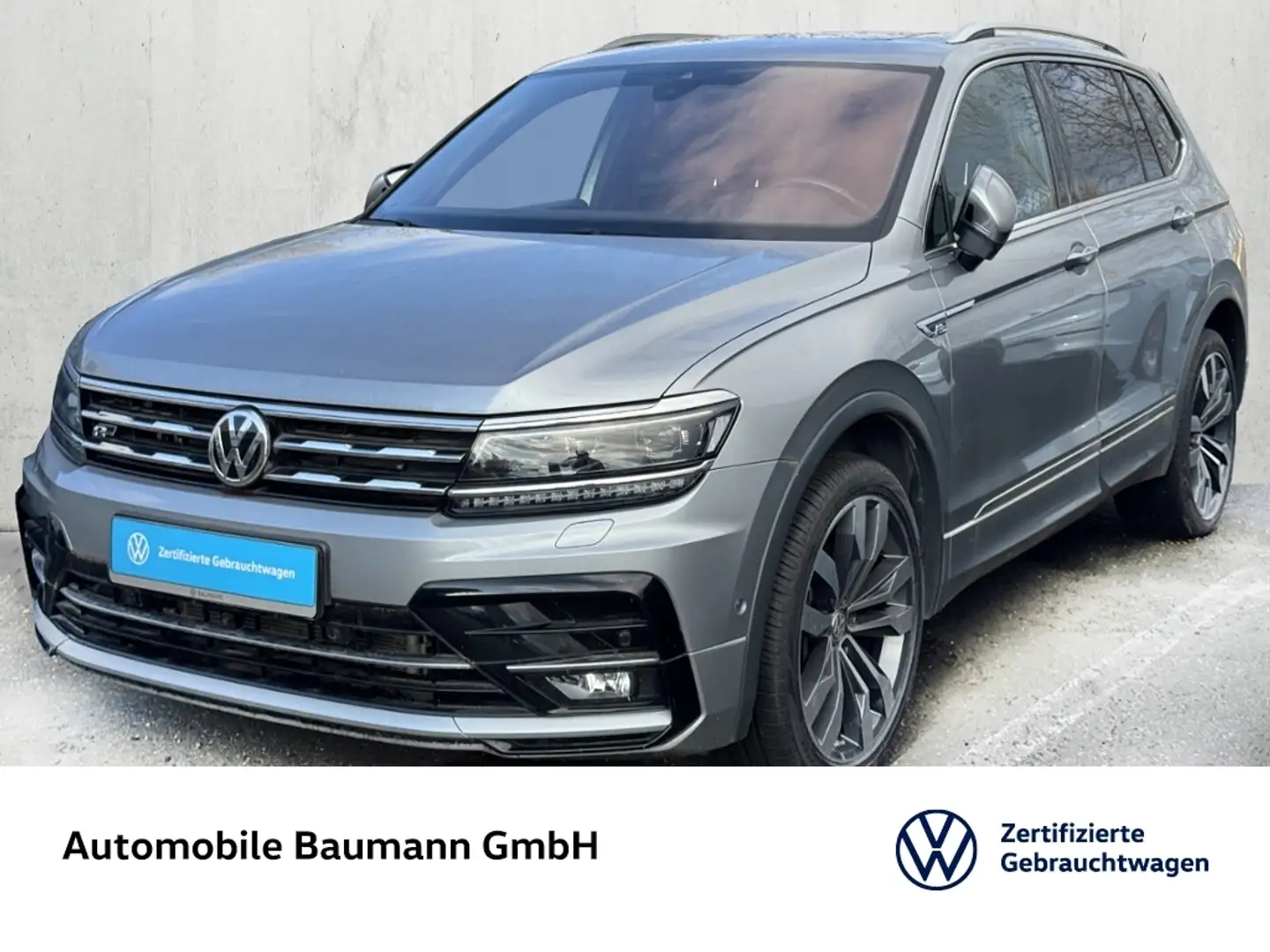 Volkswagen Tiguan Allspace 2.0 TDI 4M R-LINE *AHK*STDHZG* Silber - 1