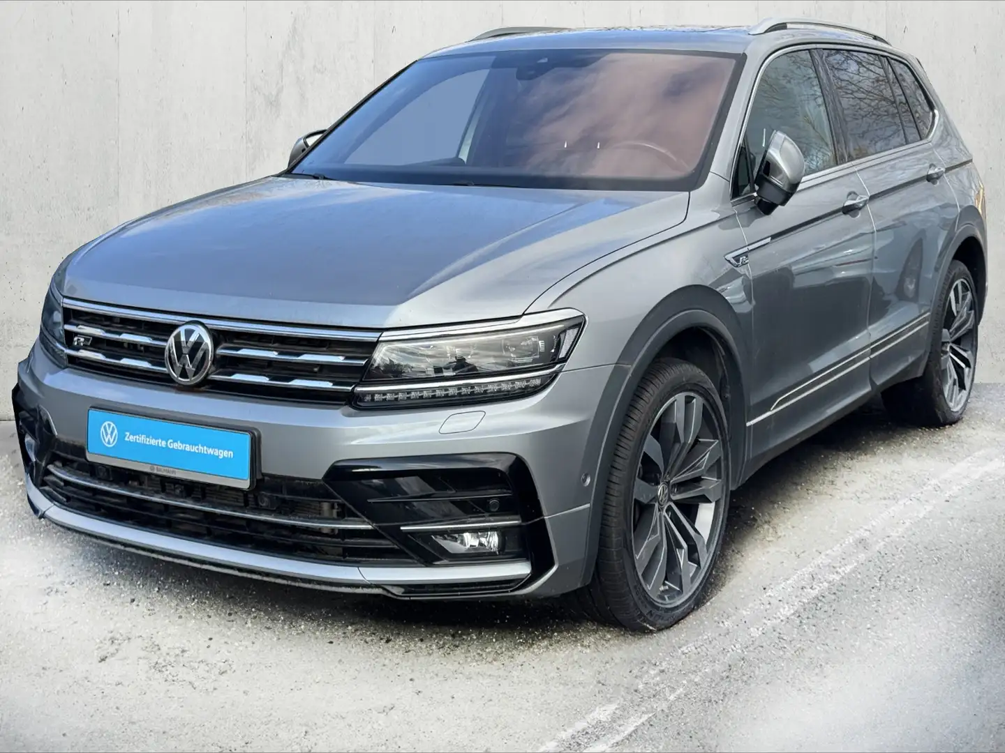 Volkswagen Tiguan Allspace 2.0 TDI 4M R-LINE *AHK*STDHZG* Silber - 2