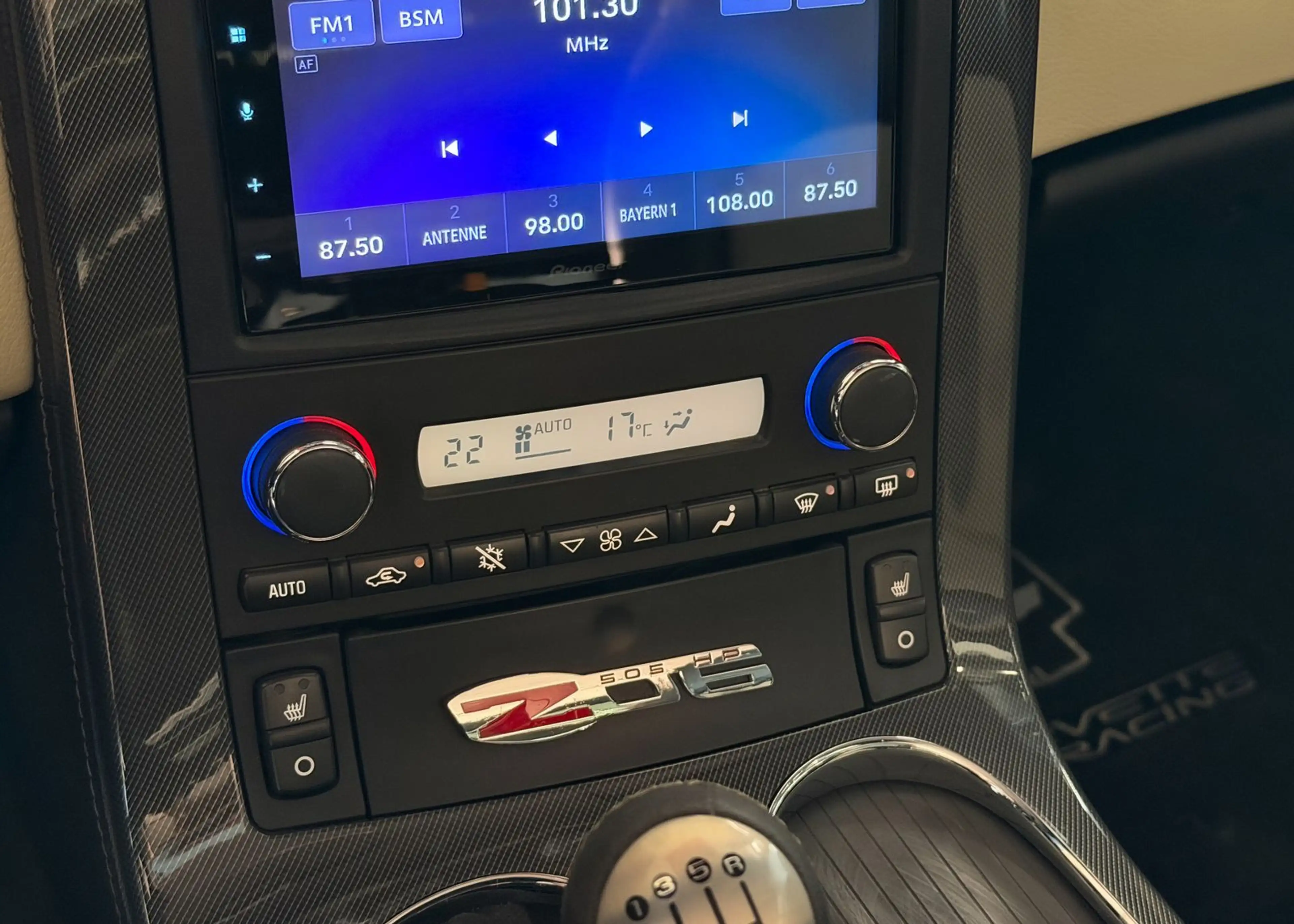 Corvette Z06 C6 7,0 BOSE EINZELSTÜCK Sportauspuf Schalter — photo 25