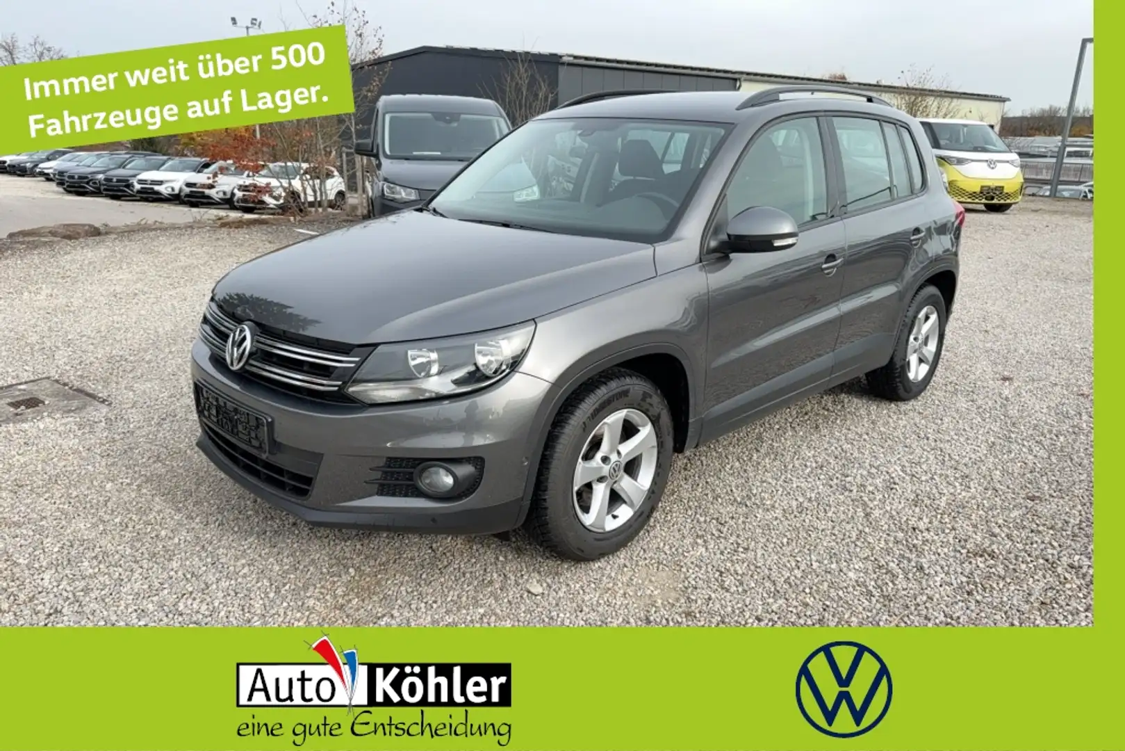 Volkswagen Tiguan 1.4 TSI nur Gewerbe/Exp. PDC Grijs - 1