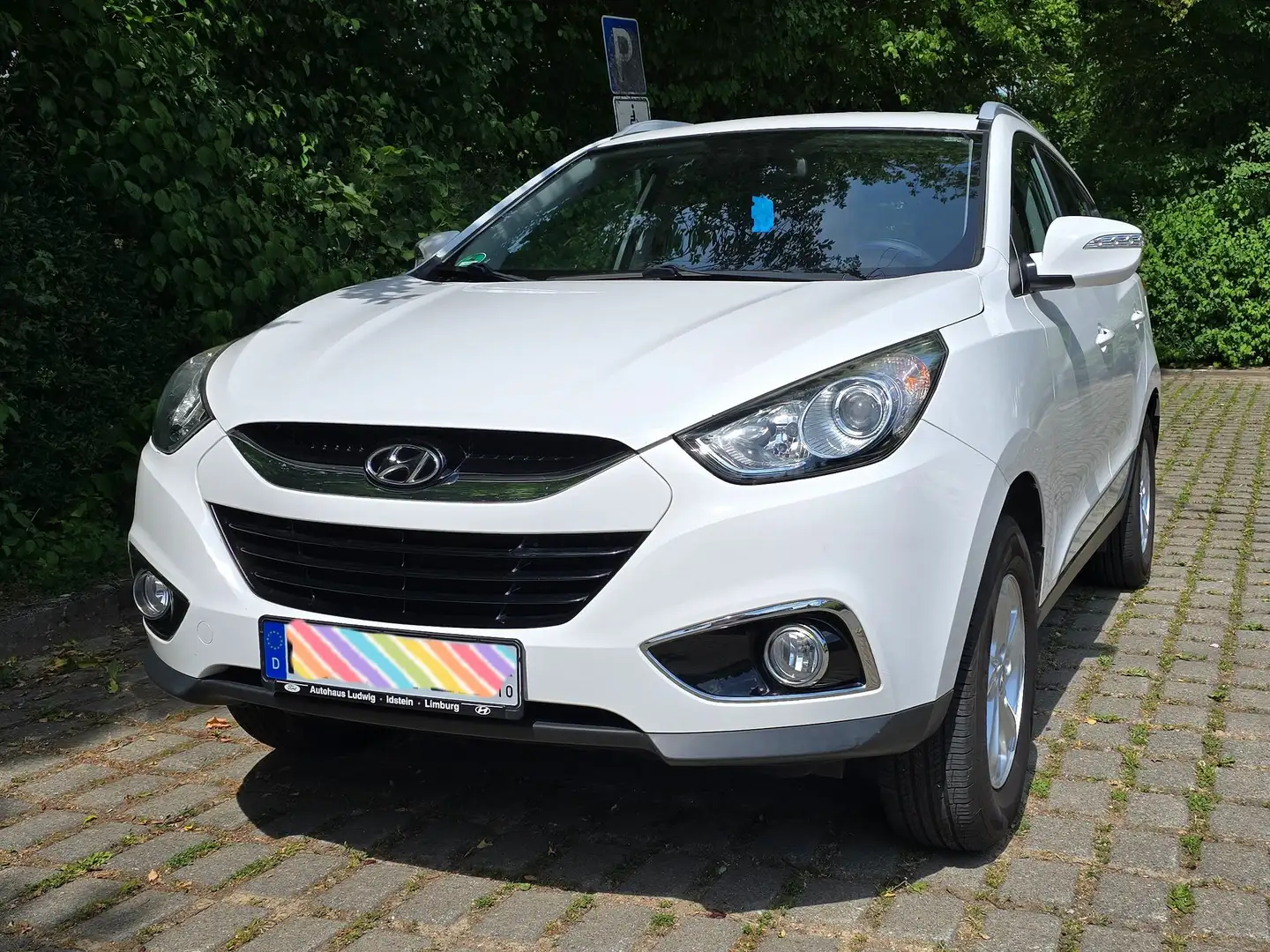 Hyundai iX35 ix35 2.0 4WD Style Weiß - 1