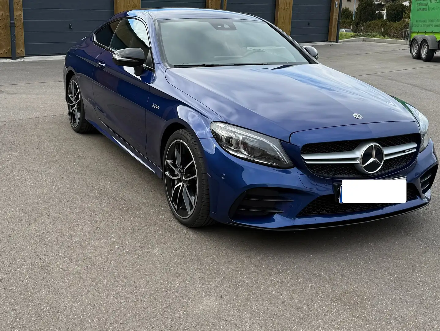 Mercedes-Benz C 43 AMG C-Klasse Coupe Coupe 4Matic Speedshift TCT 9G Blauw - 2