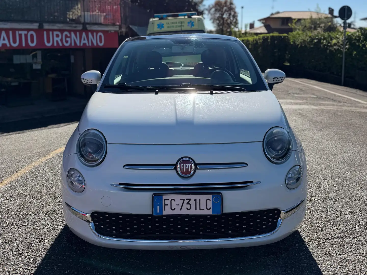Fiat 500 500 III 2015 1.2 Lounge 69cv FRIZIONE NUOVA 69cv Blanc - 2