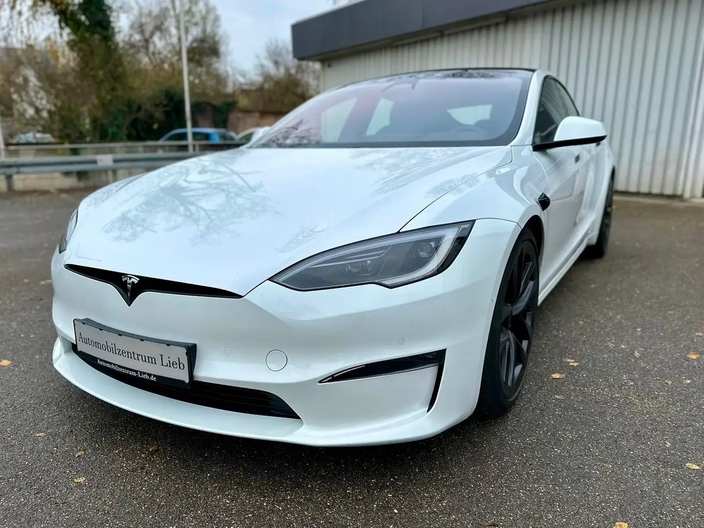 Tesla Model S Plaid/Tri-Motor/Allradantrieb Beyaz - 1