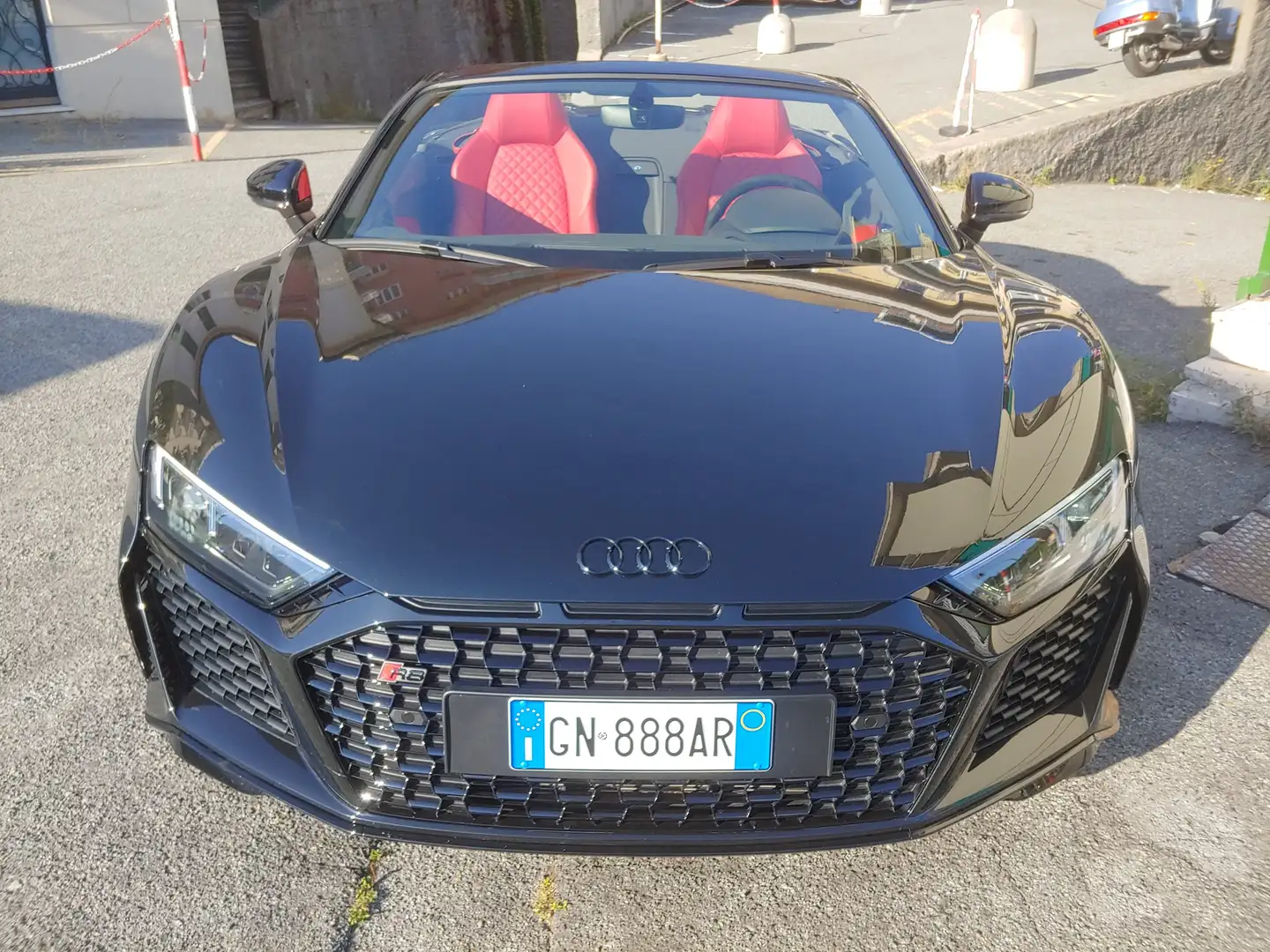 Audi R8 R8 II 2016 Spyder 5.2 V10 performance rwd s tronic Zwart - 2