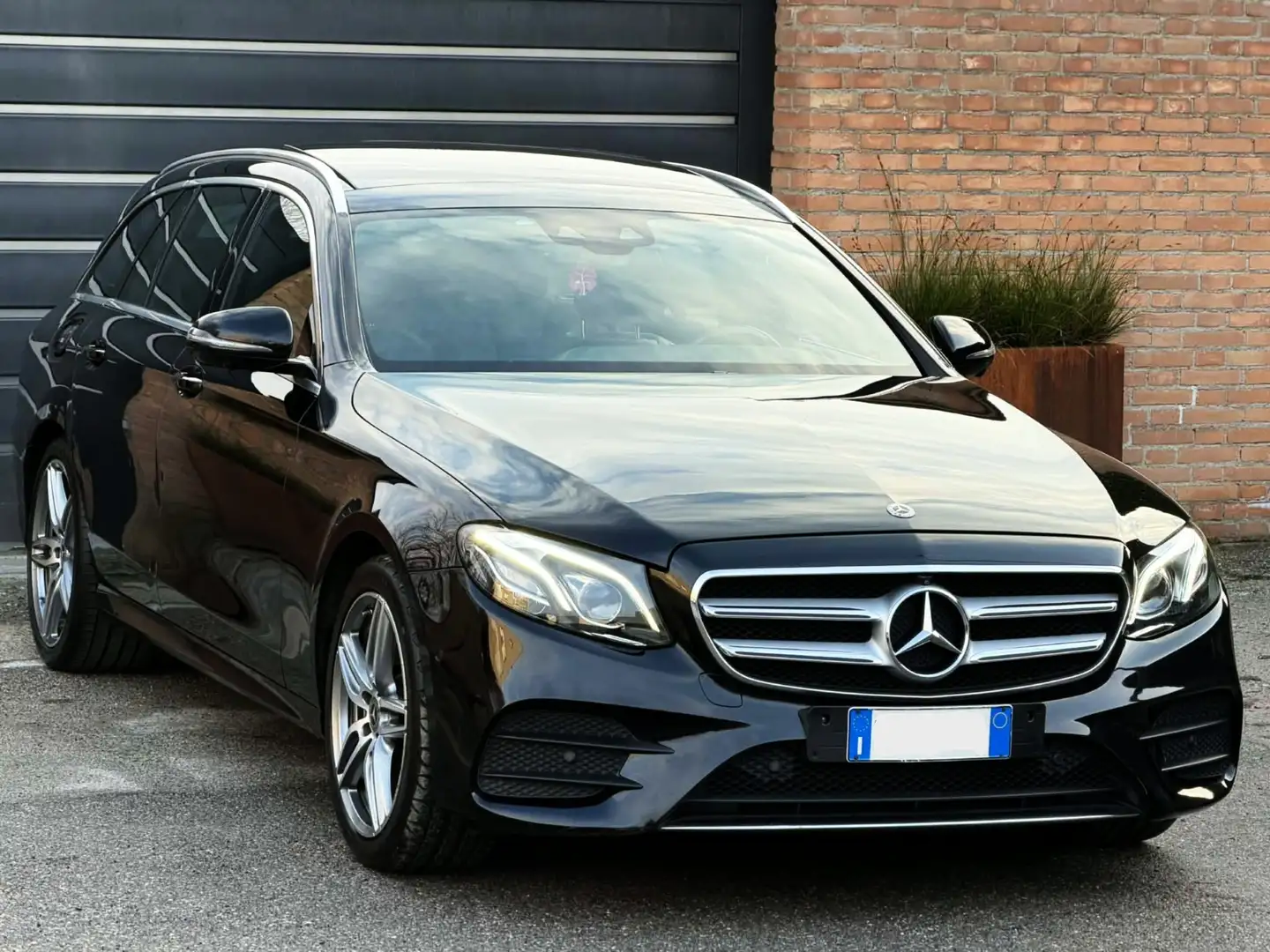 Mercedes-Benz E 350 258cv-AMG int/est-GARANZIA-24MESI-FULL-2018 Nero - 1