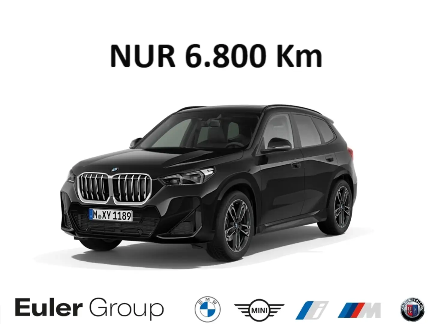 BMW X1 18i M-Sport Sommer19'' Pano AHK Ad-M-Fahrw AdLED P Schwarz - 1