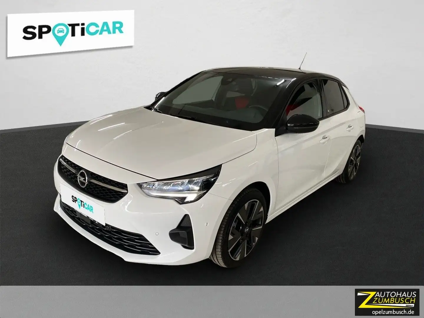 Opel Corsa F e GS Line Kamera+Navi+Sitzh.+17Zoll uvm. Blanc - 1