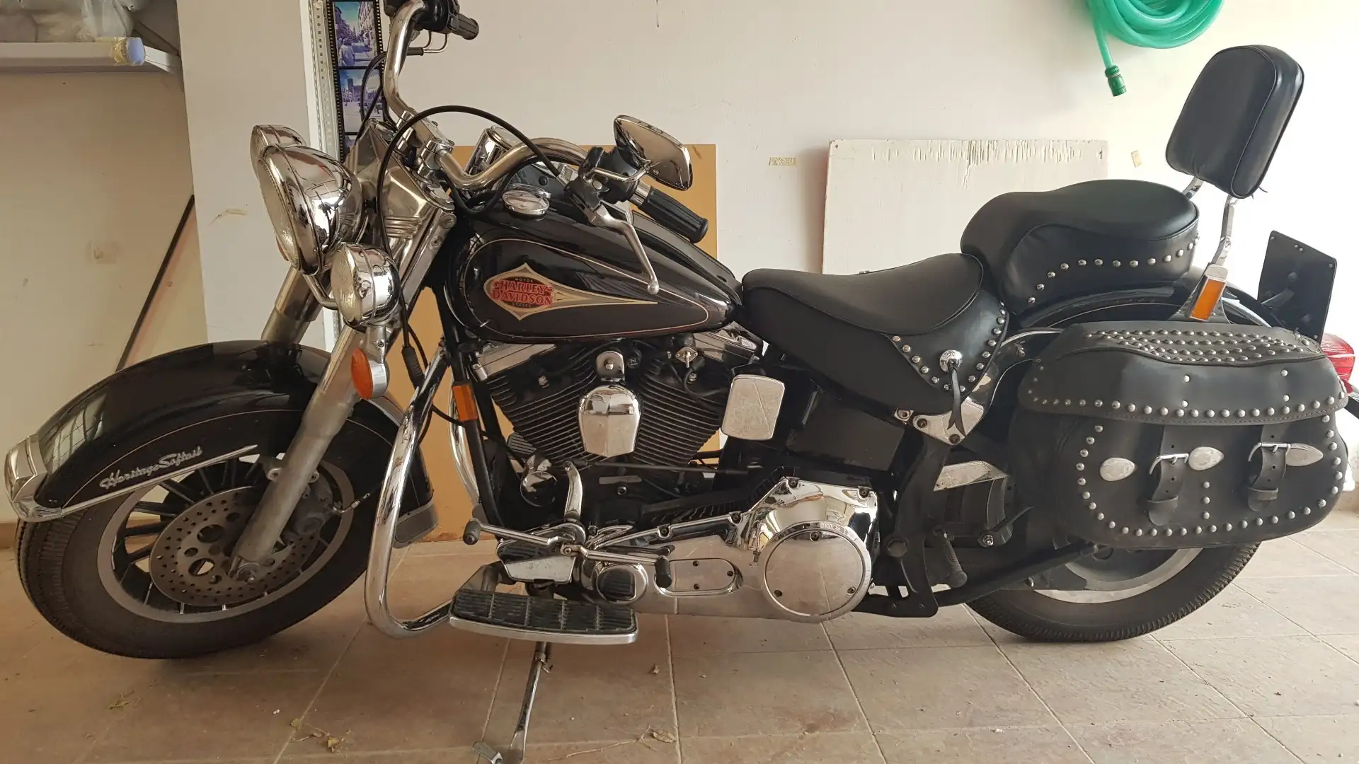 Harley-Davidson Heritage Softail Fekete - 2