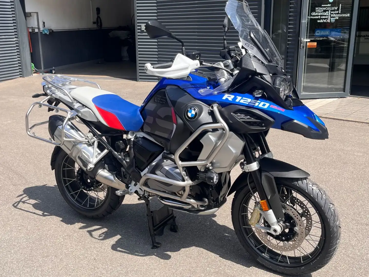 BMW R 1250 GS Adventure Rallye *4 PAKETE*SERVICE NEU Bleu - 2