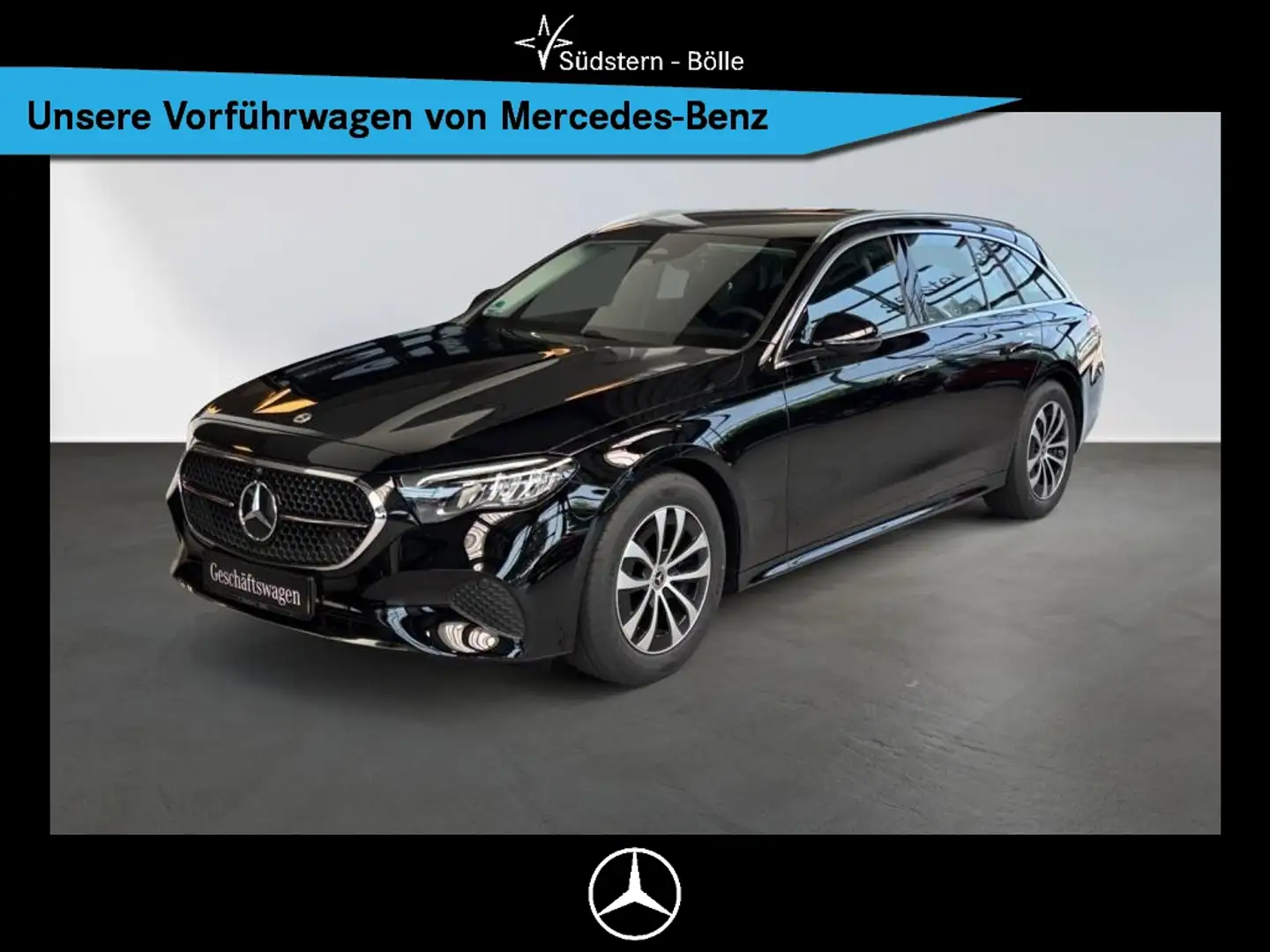 Mercedes-Benz E 220 d T TAXI-VORRÜSTUNG+LIMO-Paket+AVANTGARDE Schwarz - 1