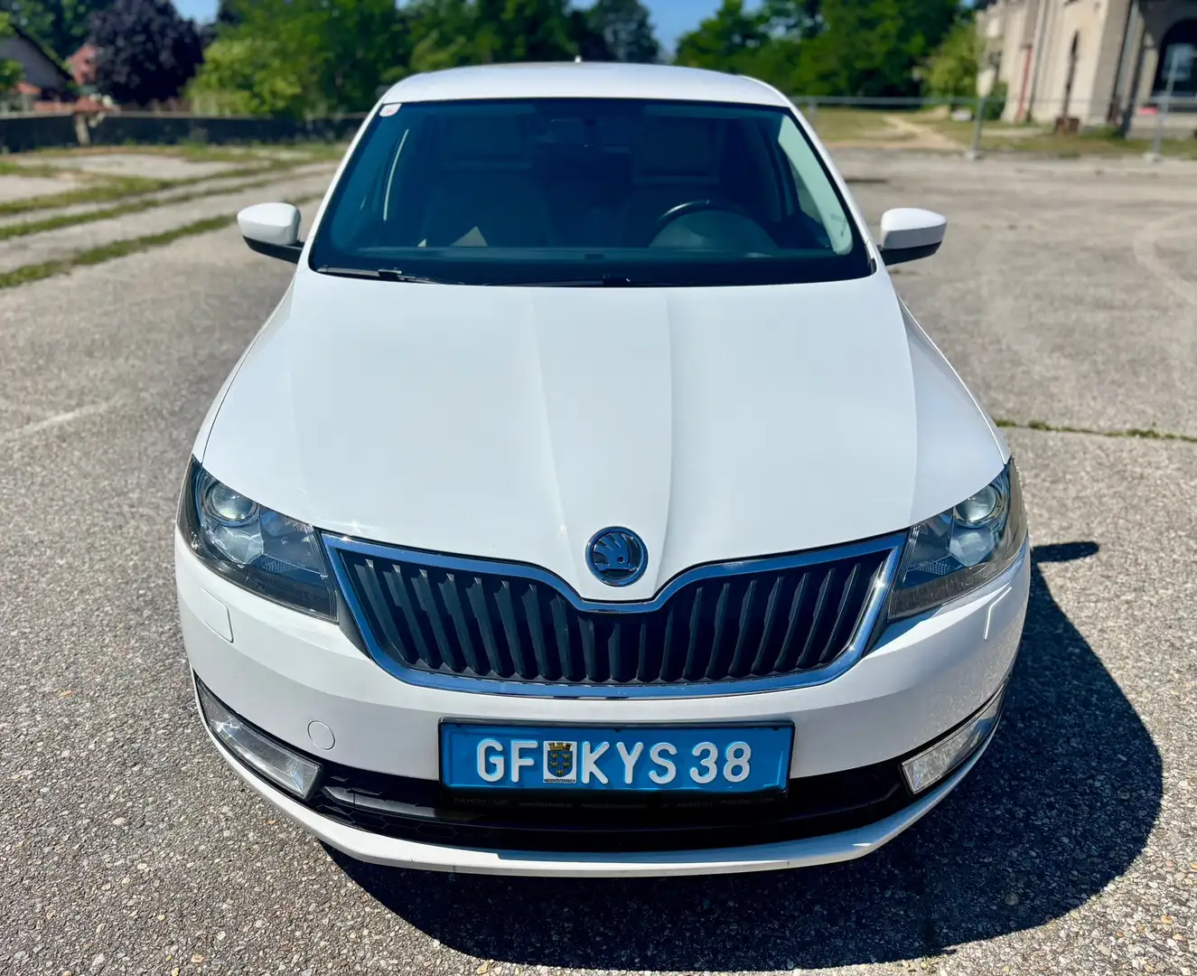 Skoda Rapid/Spaceback Rapid Spaceback 1,4 TSI Elegance Green tec DSG Blanc - 1