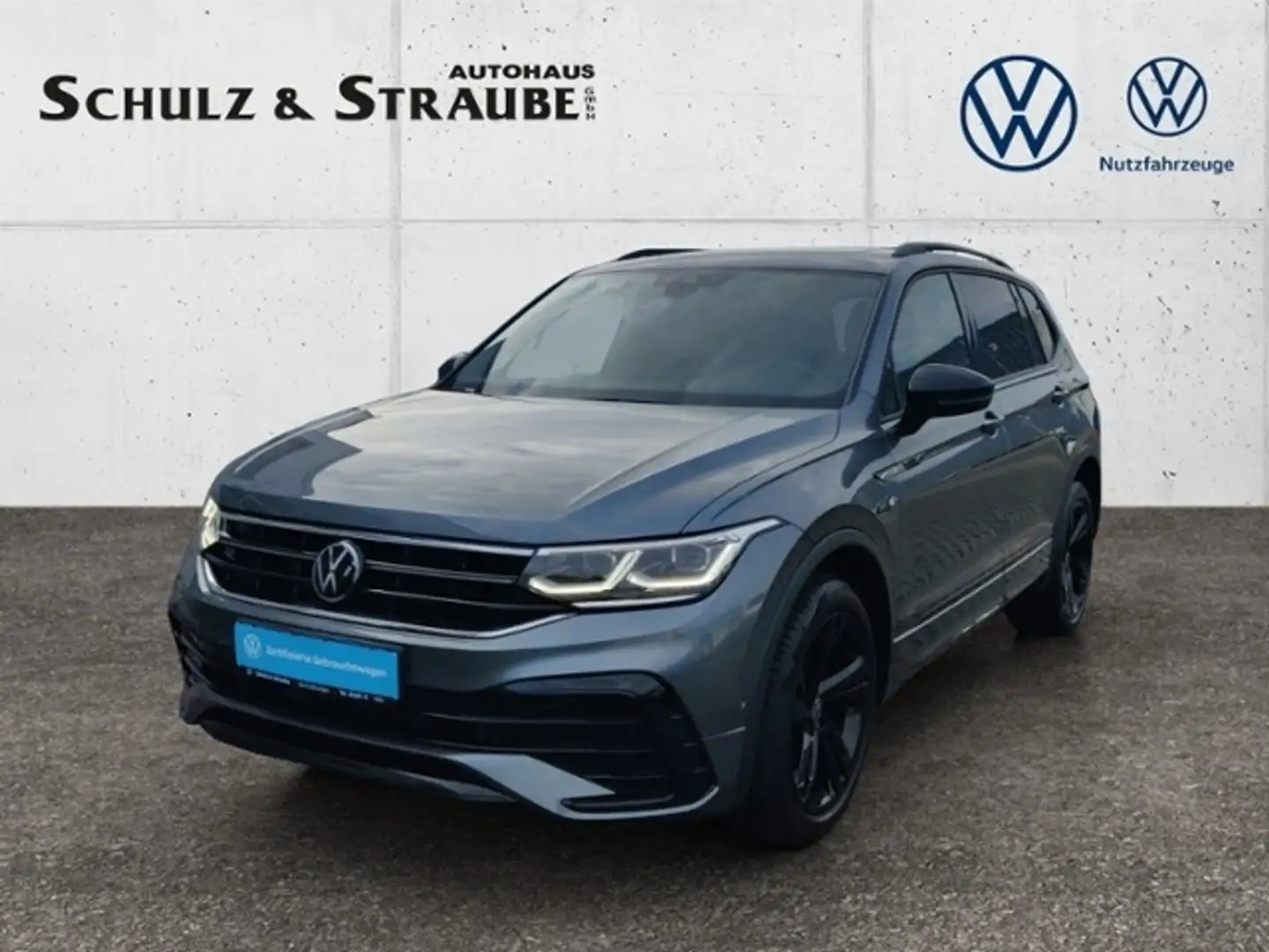 Volkswagen Tiguan Allspace 2.0 TSI R-Line 4Motion LED-Matrix ACC Panoramad Grau - 1