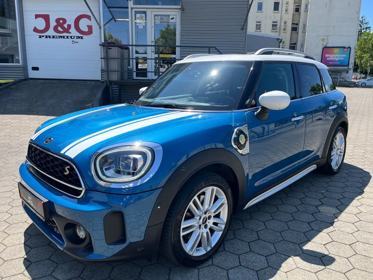 MINI Cooper SE Countryman COOPER SE Countryman  All4 Leder*Kam*Pano*HuD Blau - 1