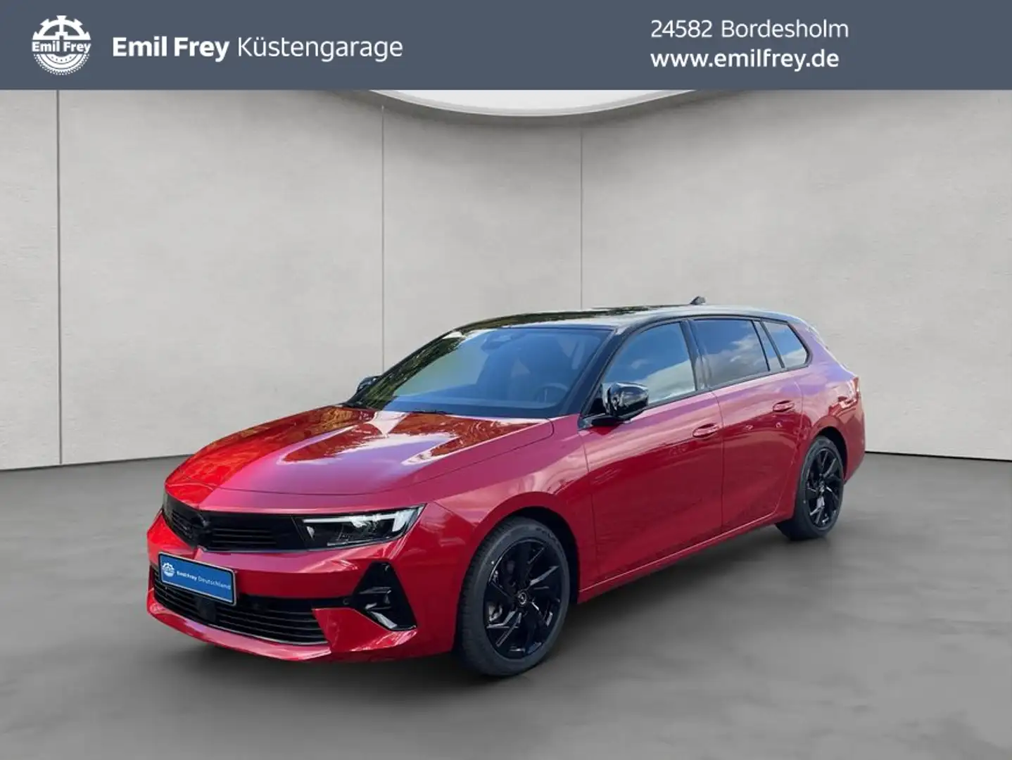 Opel Astra Sports Tourer 1.2 Turbo Automatik GS AHK N Rot - 1