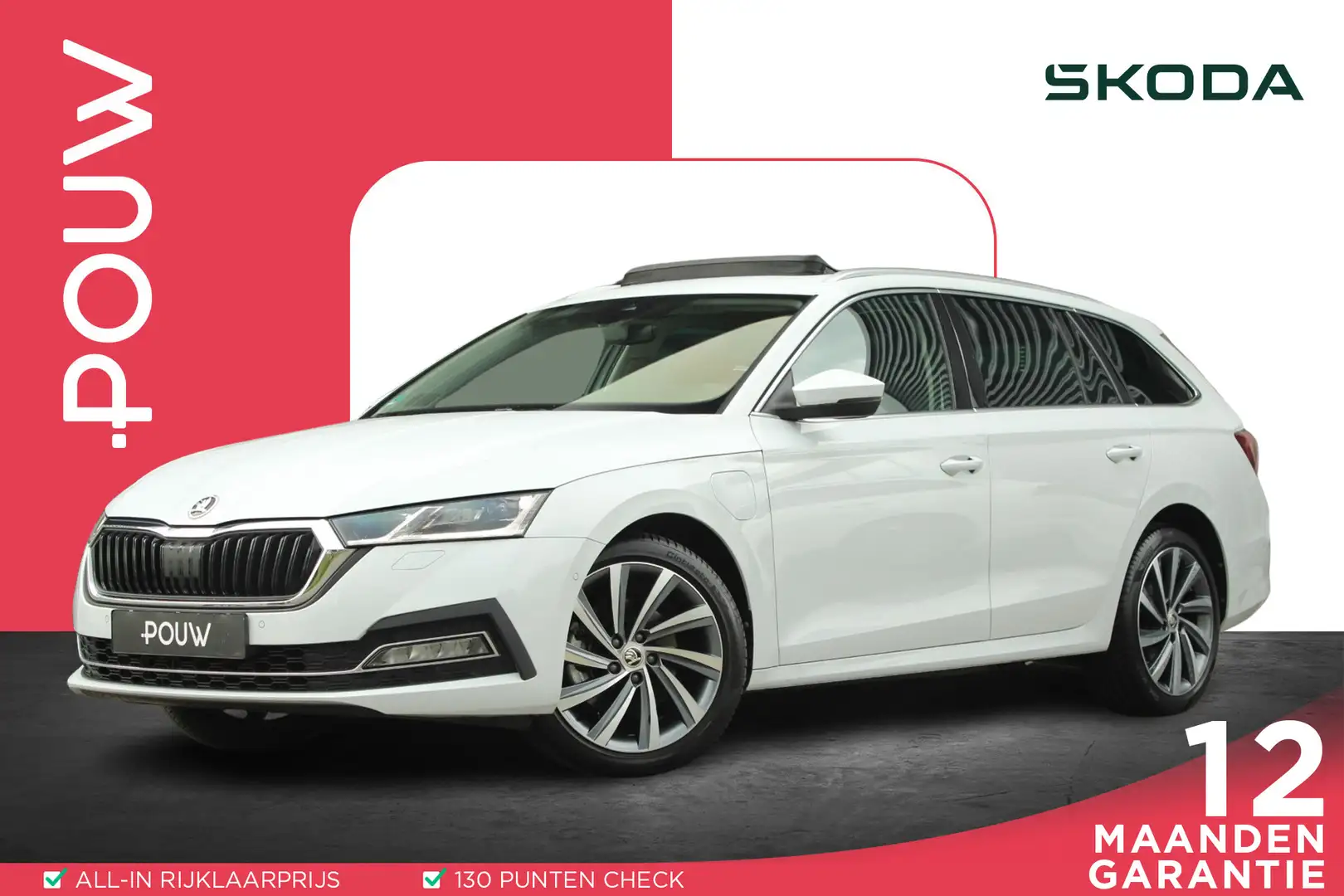 Skoda Octavia Combi 1.4 TSI 204pk iV PHEV Business Edition | Sch Wit - 1