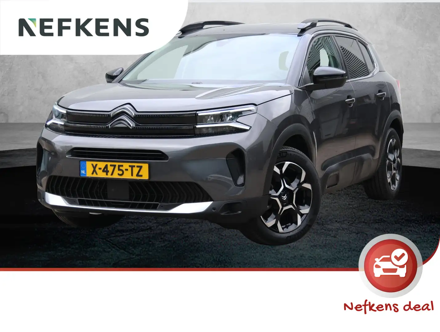 Citroen C5 Aircross SUV Plus Hybrid 136pk Automaat | Navigatie | Achte Grijs - 1