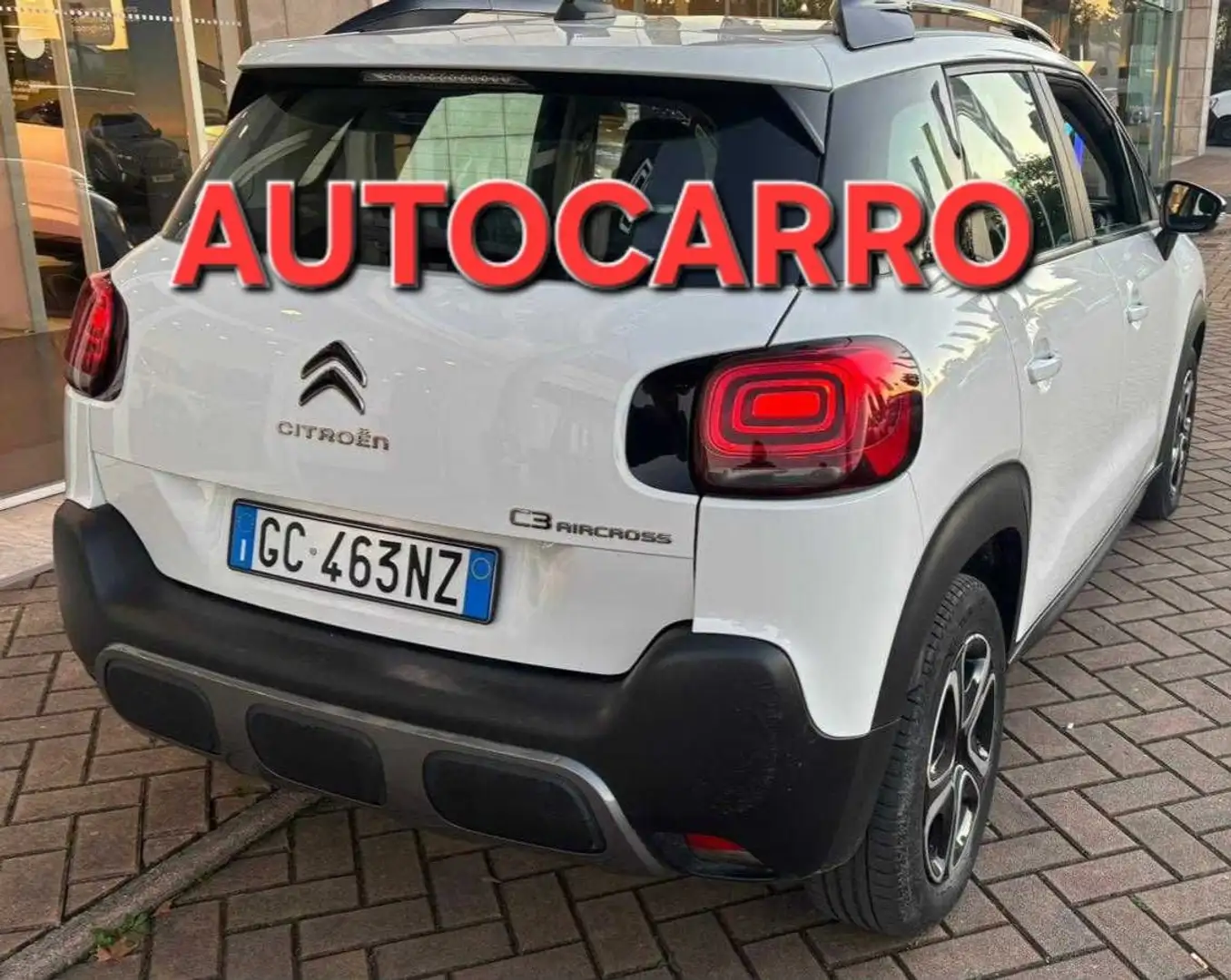 Citroen C3 Aircross 1.5Hdi 120cv AUTOCARRO AUTOMATICA Blanco - 2