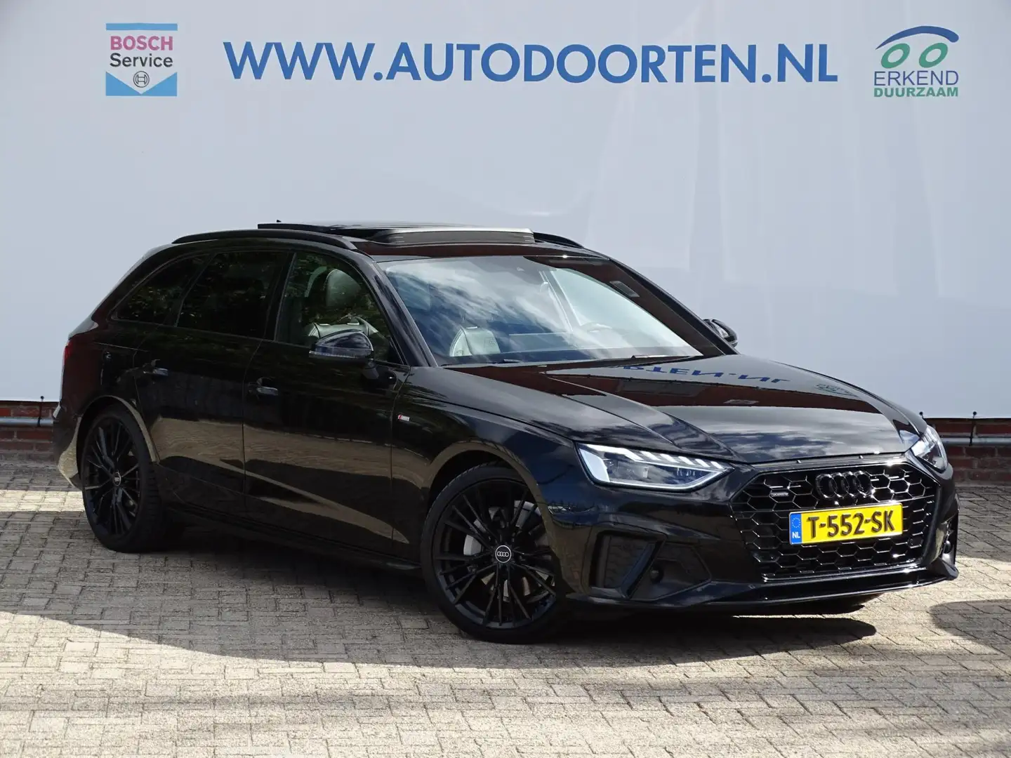 Audi A4 Avant 40 TFSI quattro S edition Competition|Leder| Zwart - 1