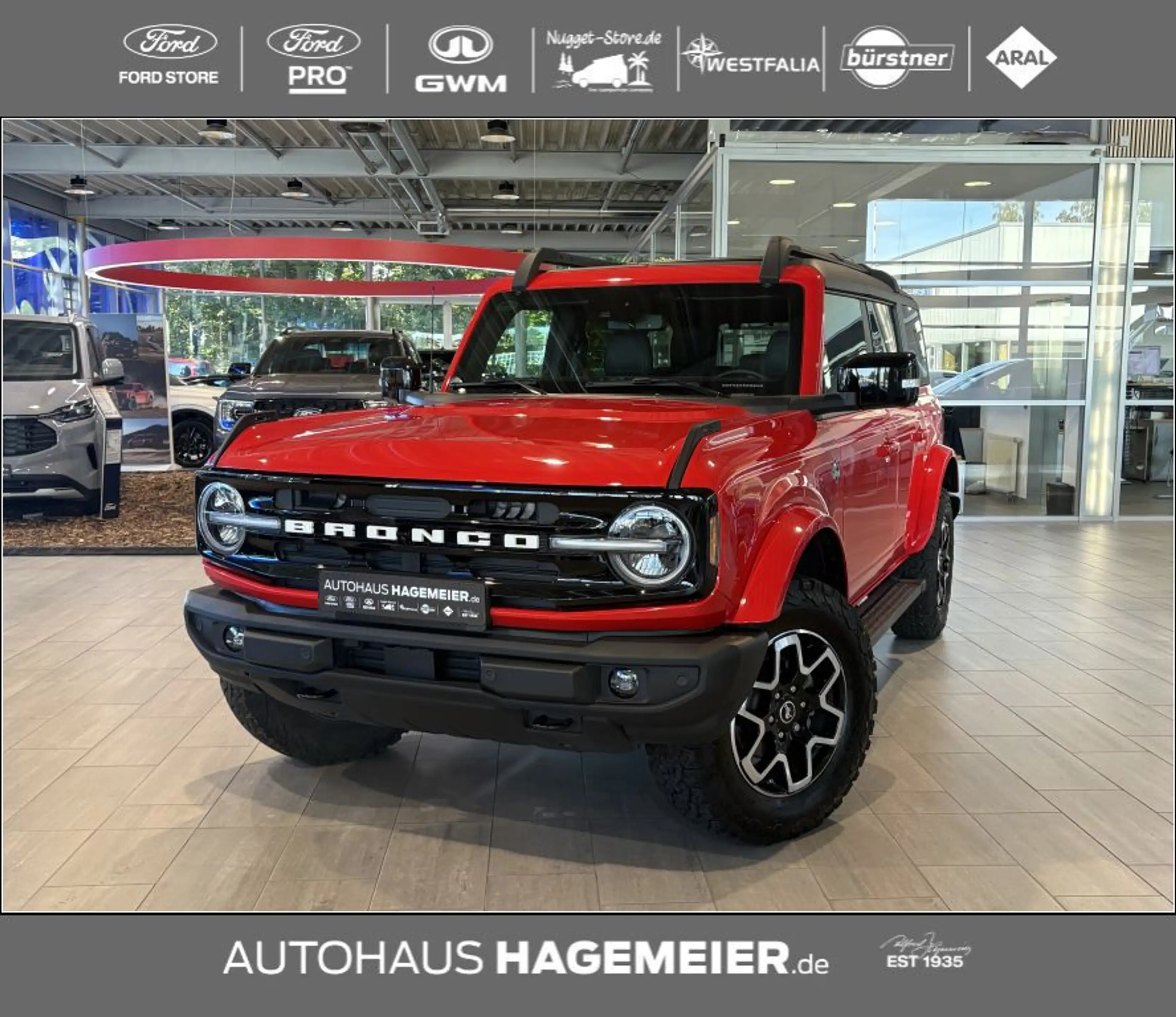 Ford Bronco Bronco 2.7 V6 EcoBoost G.O.A.T/ A/T /1,8t Anhängel