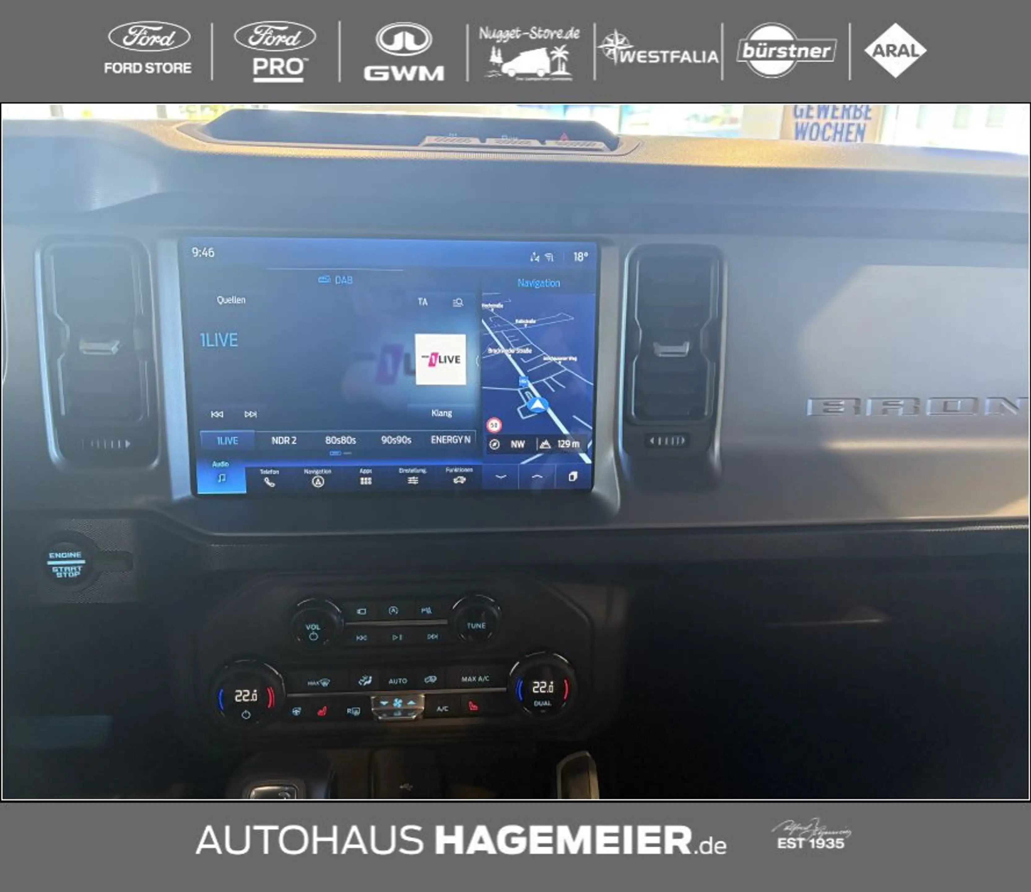 Ford Bronco Bronco 2.7 V6 EcoBoost G.O.A.T/ A/T /1,8t Anhängel — photo 11