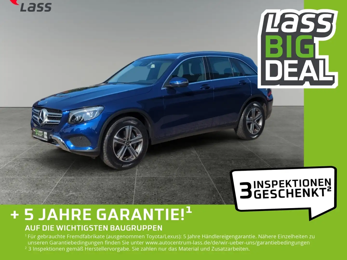 Mercedes-Benz GLC 250 4MATIC +AHK+Off-Road-Styling-Paket Kék - 1