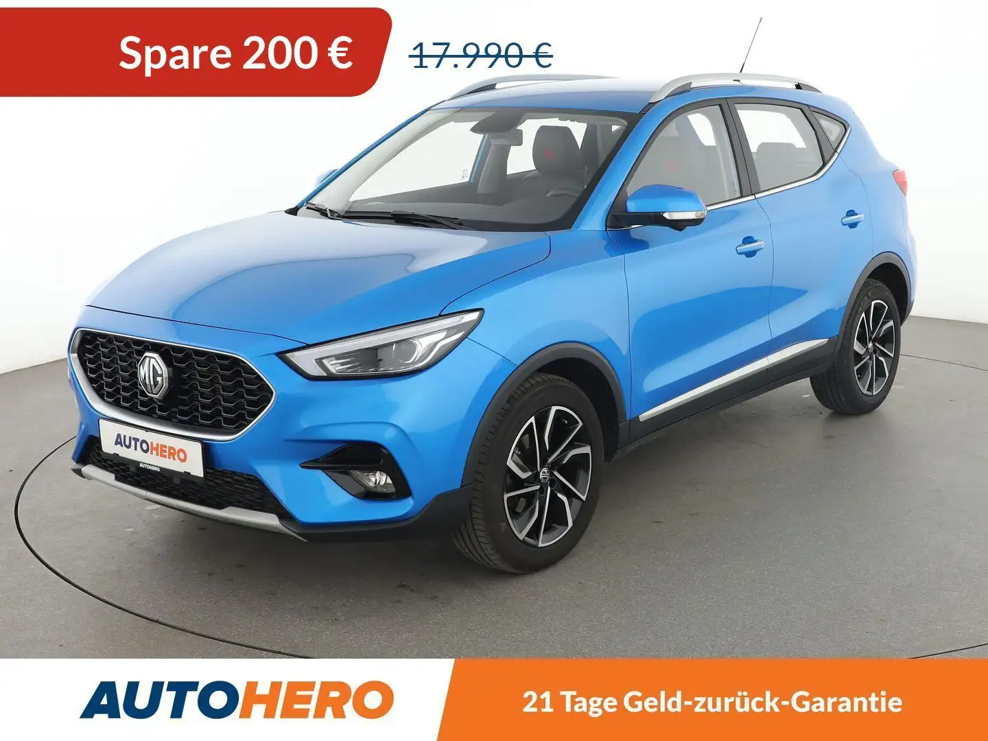 MG ZS 1.0 T-GDI Luxury Aut.*NAVI*LED*TEMPO*CAM*PDC*SHZ* Blau - 1