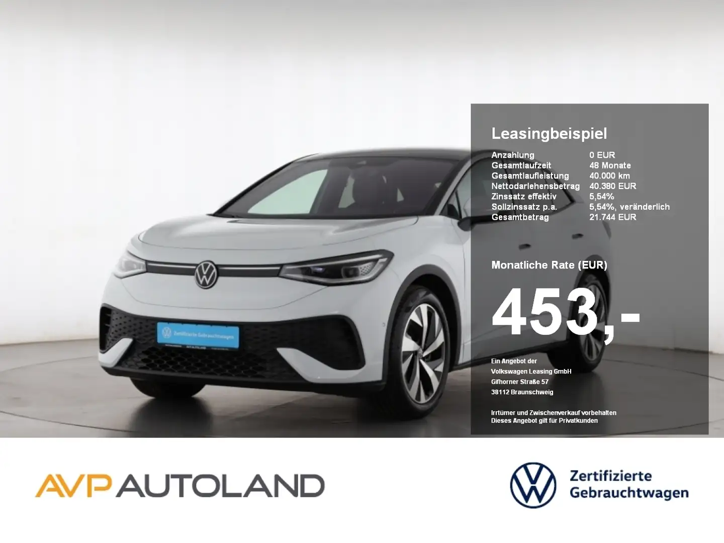 Volkswagen ID.5 Pro Performance | NAVI | AHK | ACC | LED | Weiß - 1