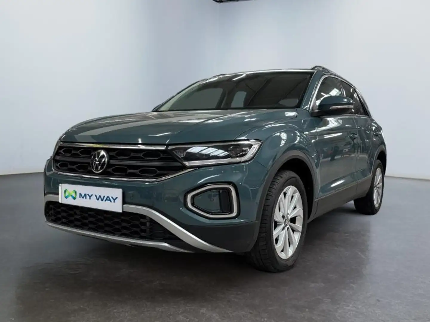 Volkswagen T-Roc Life*Carplay*Capteurs Av/Ar*Clim auto*TVAC Blauw - 1