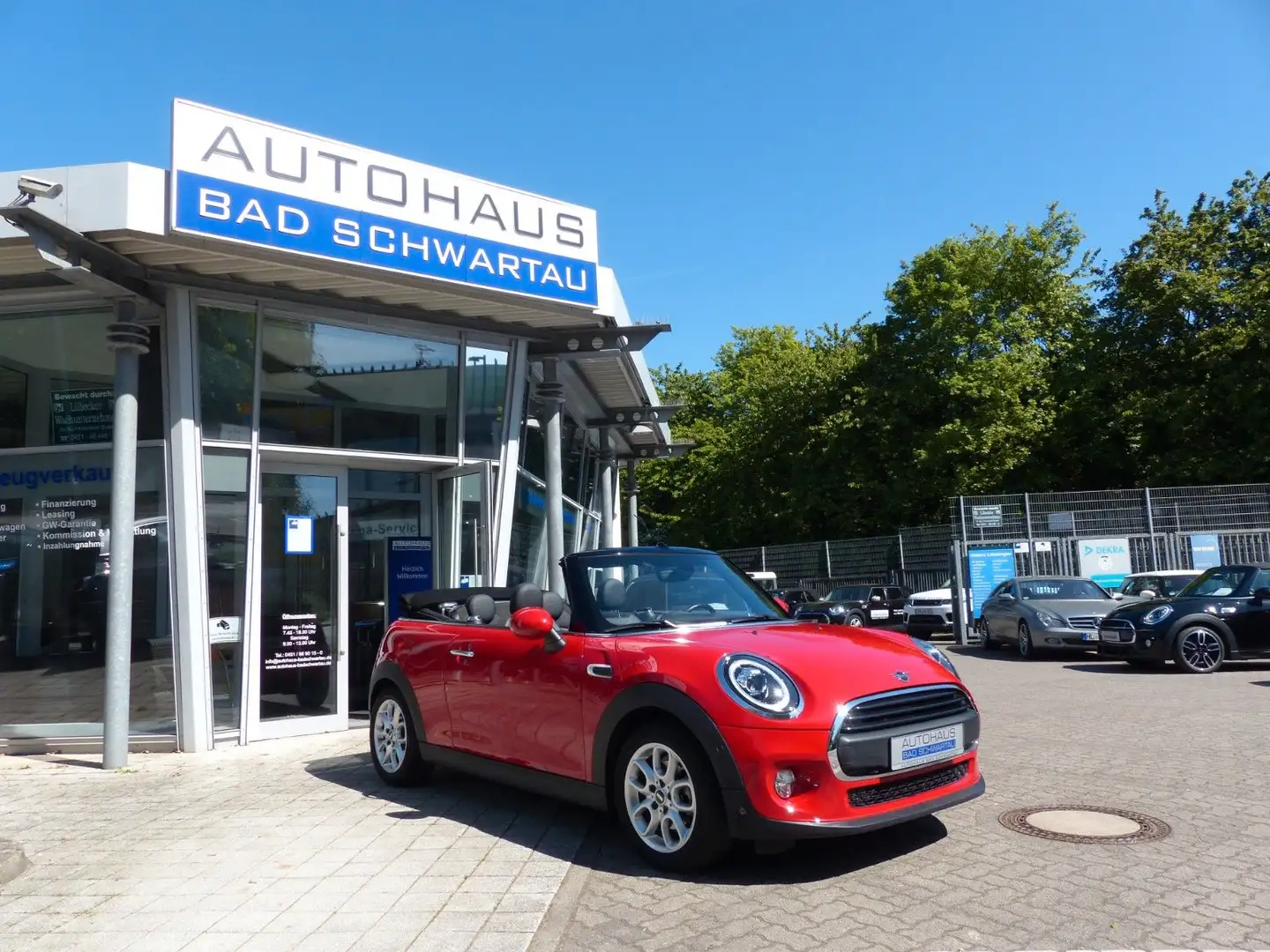 MINI One Cabrio "Pepper",Leder,Bluetooth,LED,Klimaaut Červená - 1