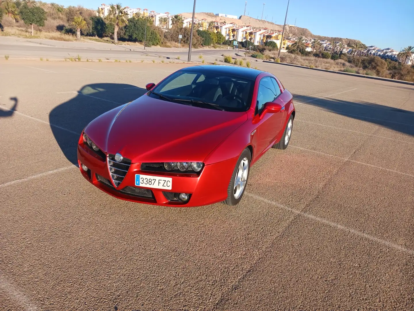 Alfa Romeo Brera 2.4JTDm Selective-Skyview 210 Rouge - 1