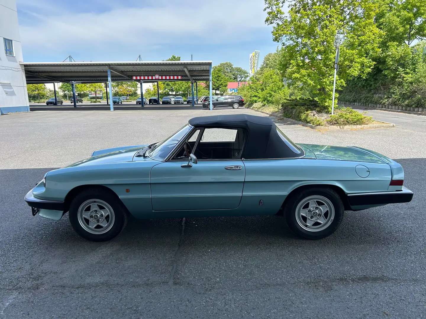 Alfa Romeo Spider 1.6 SCHWEIZ IMPORT Azul - 2