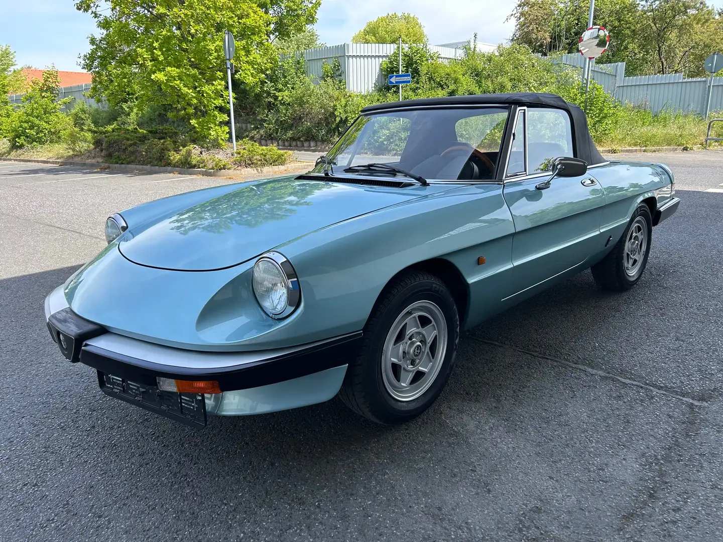 Alfa Romeo Spider 1.6 SCHWEIZ IMPORT Azul - 1