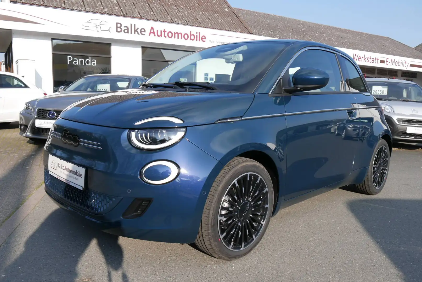 Fiat 500e by Bocelli VOLL m. Winter-Paket Blau - 1