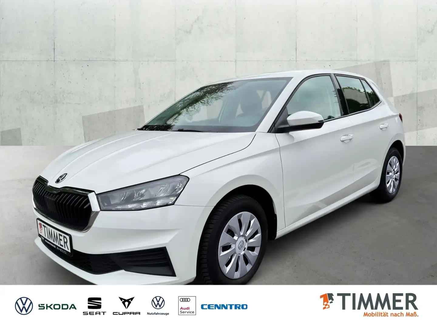 Skoda Fabia 1.0 TSI DSG *LED *NAVI *TEMPO *PDC *KLIMA * Weiß - 1