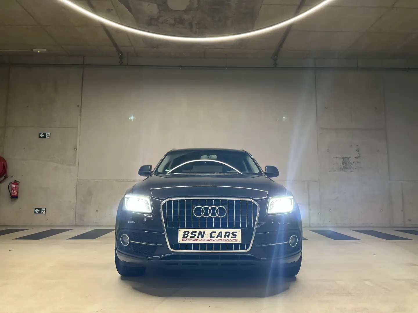 Audi Q5 /AUTOMAAT/S-LINE/XENON/LEER/ZETELVERWRMNG/GARANTIE Bleu - 2